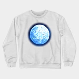 The  Moon in Winter Crewneck Sweatshirt